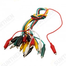 42cm 10pcs Alligator Clip Electrical DIY Test Leads Alligator Double-ended Crocodile Clip Roach Clip Test Jumper Wire 42cm 10pcs Alligator Clip Electrical DIY Test Leads Alligator Double-ended Crocodile Clip Roach Clip Test Jumper Wire