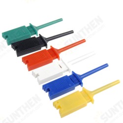 6 Colors Small Test Hook Clip Grabber Single Probe 6 Colors Small Test Hook Clip Grabber Single Probe