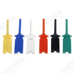 6 Colors Small Test Hook Clip Grabber Single Probe 6 Colors Small Test Hook Clip Grabber Single Probe