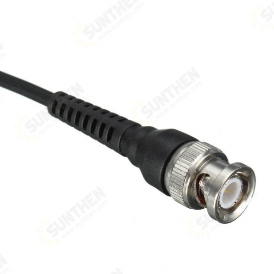 BNC Q9 To Dual 4mm Stackable Shrouded Banana Plug with Test Leads Probe Cable 120CM BNC Q9 To Dual 4mm Stackable Shrouded Banana Plug with Test Leads Probe Cable 120CM