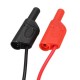 BNC Q9 To Dual 4mm Stackable Shrouded Banana Plug with Test Leads Probe Cable 120CM BNC Q9 To Dual 4mm Stackable Shrouded Banana Plug with Test Leads Probe Cable 120CM