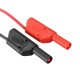 BNC Q9 To Dual 4mm Stackable Shrouded Banana Plug with Test Leads Probe Cable 120CM BNC Q9 To Dual 4mm Stackable Shrouded Banana Plug with Test Leads Probe Cable 120CM