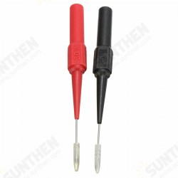 Insulation Piercing Needle Non-destructive Multimeter Test Probes Red/Black Insulation Piercing Needle Non-destructive Multimeter Test Probes Red/Black