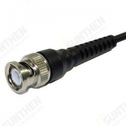 P1013 BNC Q9 Male Plug To BNC Q9 Male Plug Oscilloscope Test Probe Cable Lead 100CM P1013 BNC Q9 Male Plug To BNC Q9 Male Plug Oscilloscope Test Probe Cable Lead 100CM