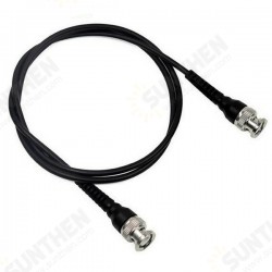 P1013 BNC Q9 Male Plug To BNC Q9 Male Plug Oscilloscope Test Probe Cable Lead 100CM P1013 BNC Q9 Male Plug To BNC Q9 Male Plug Oscilloscope Test Probe Cable Lead 100CM