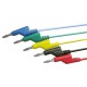 P1036 5Pcs 1M 4mm Banana to Banana Plug Test Cable Lead for Multimeter Tester 5 Colors P1036 5Pcs 1M 4mm Banana to Banana Plug Test Cable Lead for Multimeter Tester 5 Colors