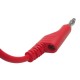 P1036 5Pcs 1M 4mm Banana to Banana Plug Test Cable Lead for Multimeter Tester 5 Colors P1036 5Pcs 1M 4mm Banana to Banana Plug Test Cable Lead for Multimeter Tester 5 Colors