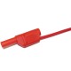 P1050 5Pcs 5 Colours 1M 4mm Banana to Banana Plug Soft Silicone Test Cable Lead for Multimeter