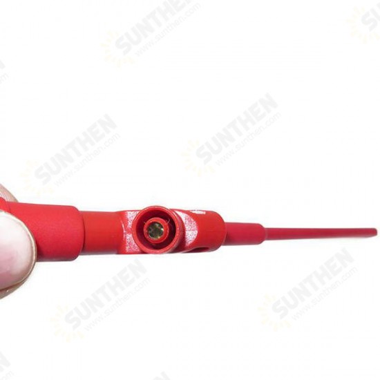 P5004 2Pcs Professional Insulated Quick Test Hook Clip High Voltage Flexible Testing Probe 4mm