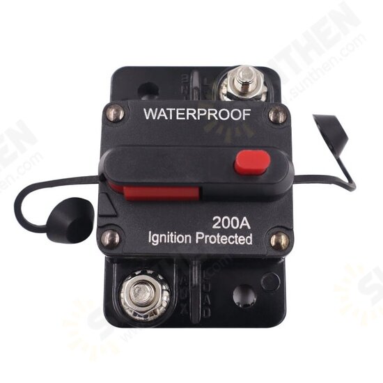 DC 12-48V 200A 250A 300A AMP Protection Circuit Breaker Fuse Reset DC Car Boat Auto Waterproof Insurance Switch DC 12-48V 200A 250A 300A AMP Protection Circuit Breaker Fuse Reset DC Car Boat Auto Waterproof Insurance Switch