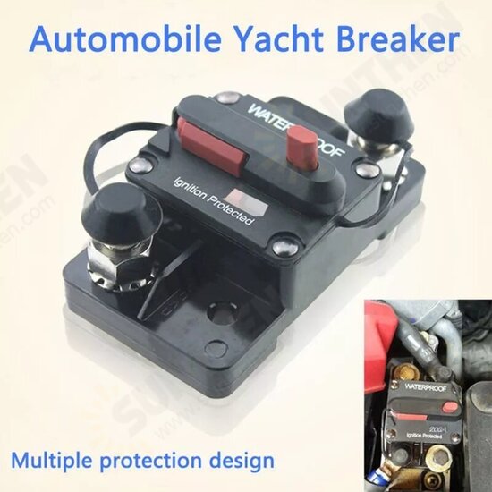 DC 12-48V 200A 250A 300A AMP Protection Circuit Breaker Fuse Reset DC Car Boat Auto Waterproof Insurance Switch DC 12-48V 200A 250A 300A AMP Protection Circuit Breaker Fuse Reset DC Car Boat Auto Waterproof Insurance Switch