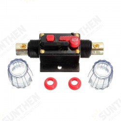 DC 12V 30A 60A AMP Car Audio Video Solar Energy Inline Power Protection Circuit Breaker Fuse Holder Insurance Switch DC 12V 30A 60A AMP Car Audio Video Solar Energy Inline Power Protection Circuit Breaker Fuse Holder Insurance Switch