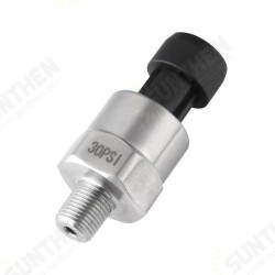 DC 5V 1/8NPT Thread Pressure Sensor Transmitter Transducer Sender Sensor for Oil Fuel Diesel Air Water Stainless Steel DC 5V 1/8NPT Thread Pressure Sensor Transmitter Transducer Sender Sensor for Oil Fuel Diesel Air Water Stainless Steel
