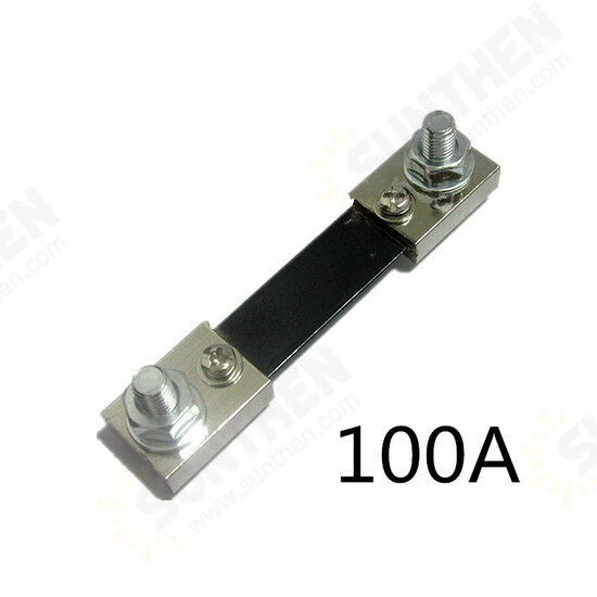 External Shunt FL-2 100A/75mV 50A/75mV Current Meter Shunt Current Shunt Resistor For Digital Amp Meter Analog Meter External Shunt FL-2 100A/75mV 50A/75mV Current Meter Shunt Current Shunt Resistor For Digital Amp Meter Analog Meter