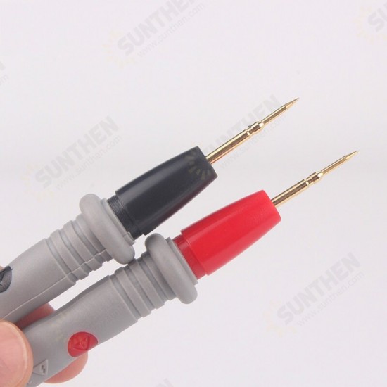 HT3001 Digital Multimeter Probe Test Leads Super Sharp and Fine Gold-plated Copper Needle, High-grade Silica Gel Gatch Line