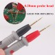 HT3001 Digital Multimeter Probe Test Leads Super Sharp and Fine Gold-plated Copper Needle, High-grade Silica Gel Gatch Line