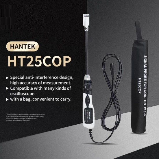 HT25COP Ignition Waveform of Automobile Engine Coil-on-Plug Signal Probe Work with DSO8060