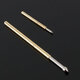 P100-E2 100Pcs Dia 1.36mm Length 33.3mm 180g Spring Test Probe Pogo Pin Tool