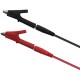 P1041B 6 in 1 1M 4mm Banana to Banana Plug Test Lead kits Alligator Clip Clamps to 6mm U-type Plug Regulated Power Supply