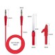 P1043B 4mm Banana Plug Test Leads Kit with Saffty Piercing Needle Test Probes + Alligator Clips for Multimeter Testing