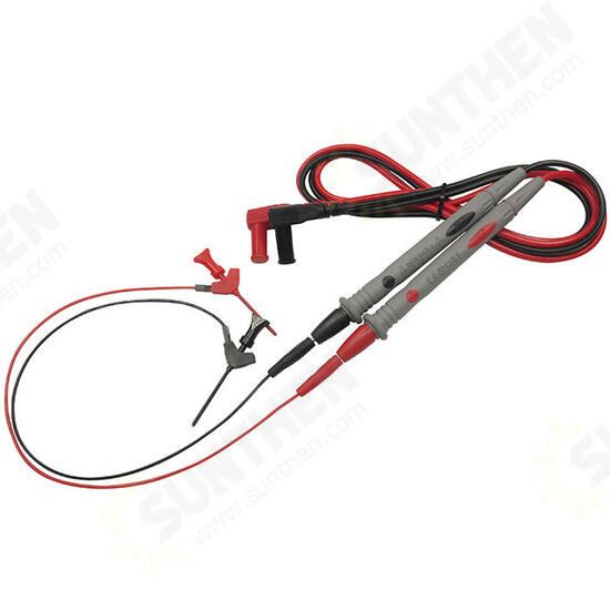 P1511B 2mm Banana Plug Female to Test Clip Probe Test Lead Kit Can Connect the Digital Multimeter Pen