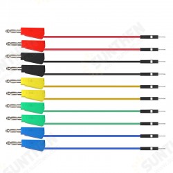 P1532 10PCS Dupont Male Head Jumper Wire to 4mm Stackable Banana Plug for Breadboard PCB DIY Kit P1532 10PCS Dupont Male Head Jumper Wire to 4mm Stackable Banana Plug for Breadboard PCB DIY Kit