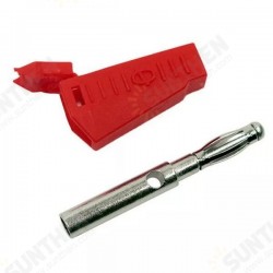P3002 5Pcs Red/Black 4mm Stackable Nickel Plated Speaker Multimeter Banana Plug Connector Test Probe Binding P3002 5Pcs Red/Black 4mm Stackable Nickel Plated Speaker Multimeter Banana Plug Connector Test Probe Binding