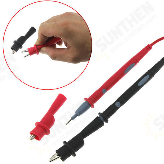 PT1003 1000V 20A Banana Universal Multimeter Test Probe Leads Cable + Crocodile Clip