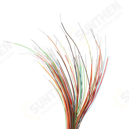 R50-2W7 Length 17.5mm 100Pcs Spring Test Probes Receptacle Pre-wired