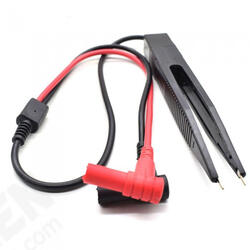 SMD Inductor Test Clip Probe Tweezer for Multimeter Resistor Capacitor SMD Inductor Test Clip Probe Tweezer for Multimeter Resistor Capacitor
