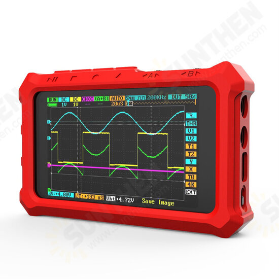 Silicone Case for DS213 DS203 Mini Pocket Size LCD Digital Portable Storage Oscilloscope Silicone Case