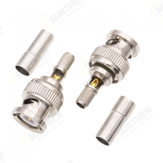 Y-1073 BNC Male Plug Fully Shielded High Precision High Frequency Test BNC Connector