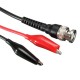 Y101 1Pcs 1.1M 50Ω Pure Copper BNC To Alligator Clip Test Cable Oscilloscope Q9 Test Line