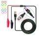 Y101X 1Pcs 1.1M BNC To Crocodile Clamping Line Alligator Clip Oscilloscope Probe