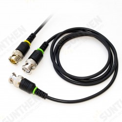 Y102P 1Pcs 1M Pure Copper BNC To BNC Q9 Oscilloscope Test Cable Y102P 1Pcs 1M Pure Copper BNC To BNC Q9 Oscilloscope Test Cable