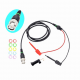Y104X 1Pcs 1.1M BNC To Test Hook Cable Q9 Oscilloscope Test Probe Leads
