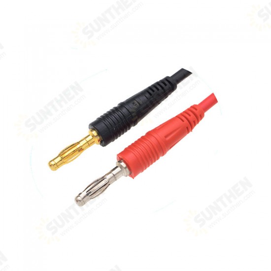 Y202 2Pcs 1M PVC Banana Plug Test Cable Copper Lantern Insert 15A Replaceable Multimeter Probe