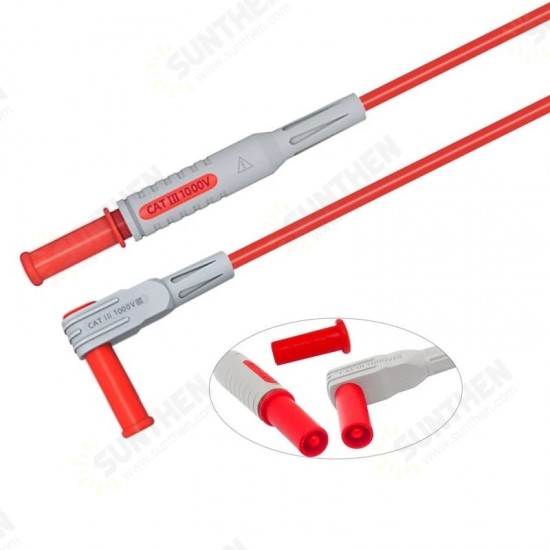 P1033B Multimeter Test Probes Leads Kit with Wire Piercing Puncture 4mm Banana Plug Test Probes P1033B Multimeter Test Probes Leads Kit with Wire Piercing Puncture 4mm Banana Plug Test Probes