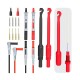 P1033B Multimeter Test Probes Leads Kit with Wire Piercing Puncture 4mm Banana Plug Test Probes P1033B Multimeter Test Probes Leads Kit with Wire Piercing Puncture 4mm Banana Plug Test Probes