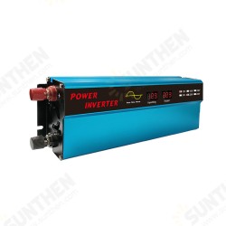 1000W Pure Sine Wave Solar Power Inverter Digital Display 12/24V DC to 220V AC Converter 6000W Peak 1000W Pure Sine Wave Solar Power Inverter Digital Display 12/24V DC to 220V AC Converter 6000W Peak