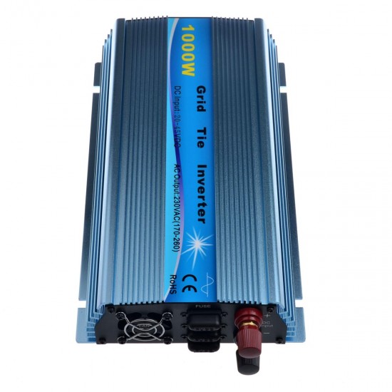 1000W Solar Grid Tie Inverter DC18V / DC24/36V to AC110V/220V MPPT Pure Sine Wave Inverter 50Hz/60Hz