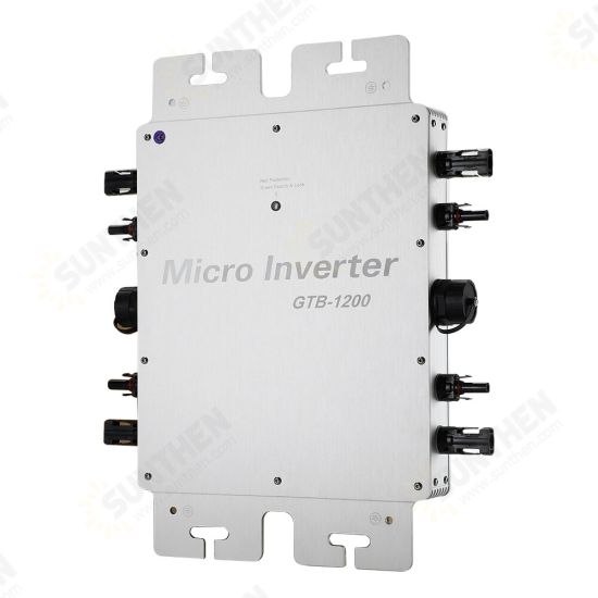 1200W Smart Solar Grid Tie Micro Inverter GTB-1200 Microinverter For On Grid Solar Power System Home