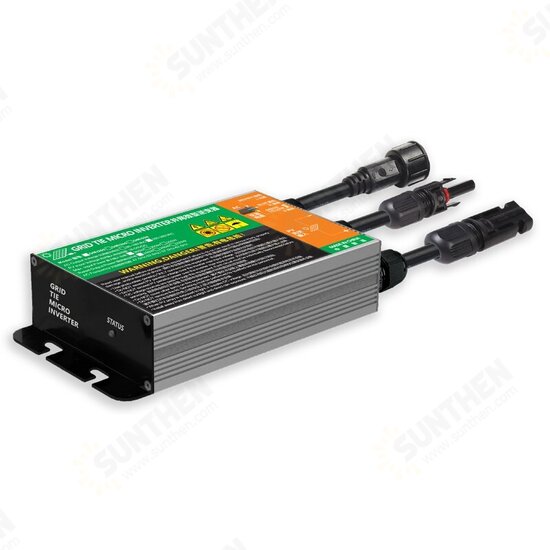 1400W Smart Micro Inverter Sine Wave MPPT Output Power Inverter W/ IP65 Waterproof Solar Power Solar Installation Kit