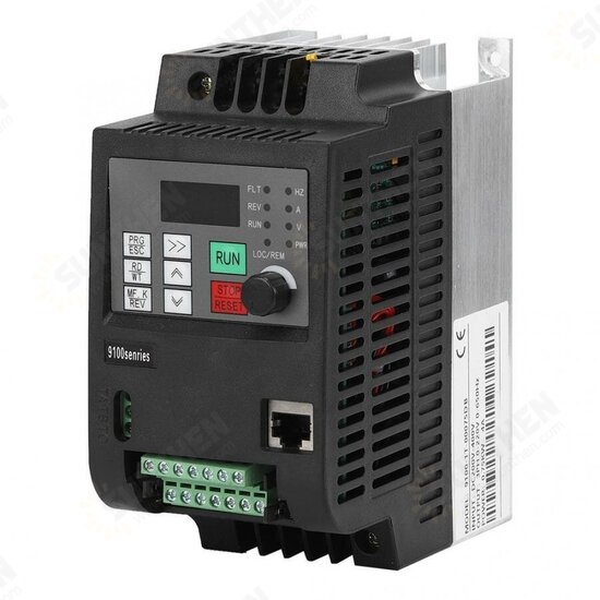 1.5KW 380V Single To 3 Phase Variable Frequency Converter Speed Control Drive Inverter VFD Inverter Frequency Changer