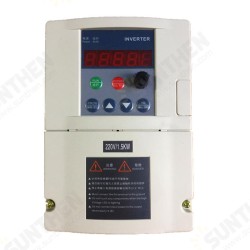 1.5KW Frequency Converter Single Phase 220V Single Phase 380V 3 Phase Input Variable Frequency Inverter 1.5KW Frequency Converter Single Phase 220V Single Phase 380V 3 Phase Input Variable Frequency Inverter