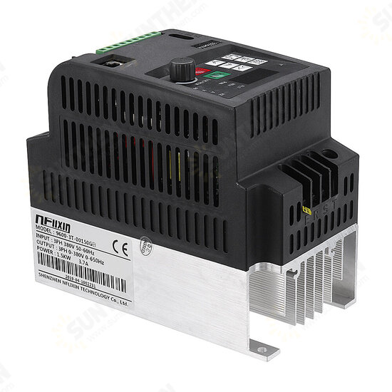 220V/380V 1.5KW/2.2KW Variable Frequency Drive VFD Inverter