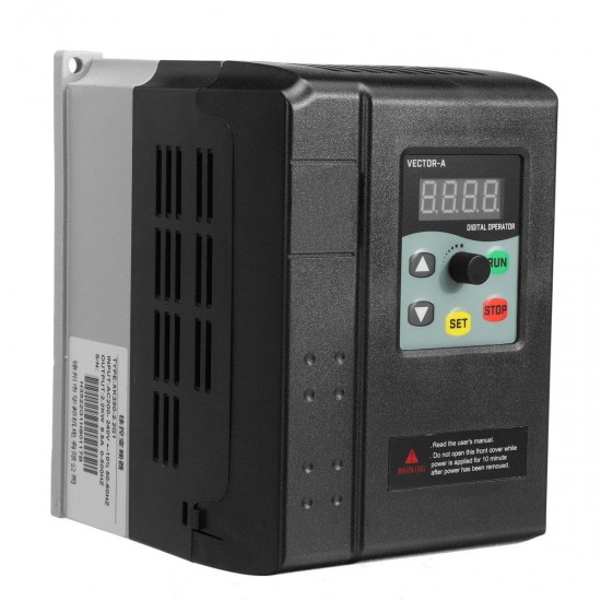 2.2KW 220V 9.5A 1HP To 3 Phase Variable Frequency Inverter Motor Drive VSD VFD