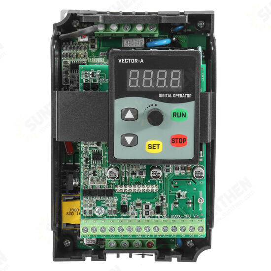 2.2KW 220V 9.5A 1HP To 3 Phase Variable Frequency Inverter Motor Drive VSD VFD