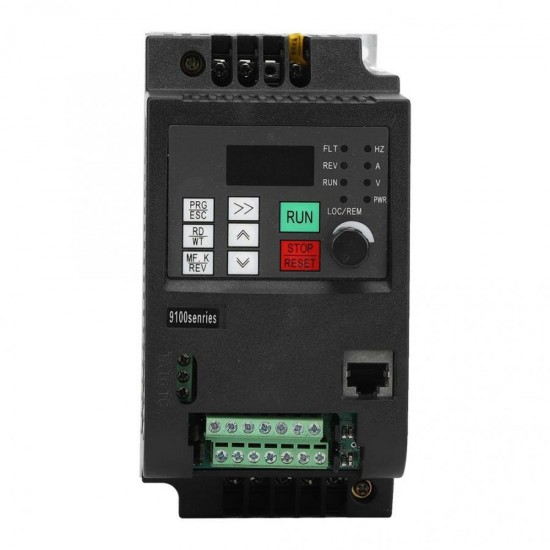 2.2KW 380V Solar Pump Frequency Inverter 1 To 3 Phase Variable Frequency Converter Photovoltaic Speed Control Drive VFD Inverter Frequency DC To AC