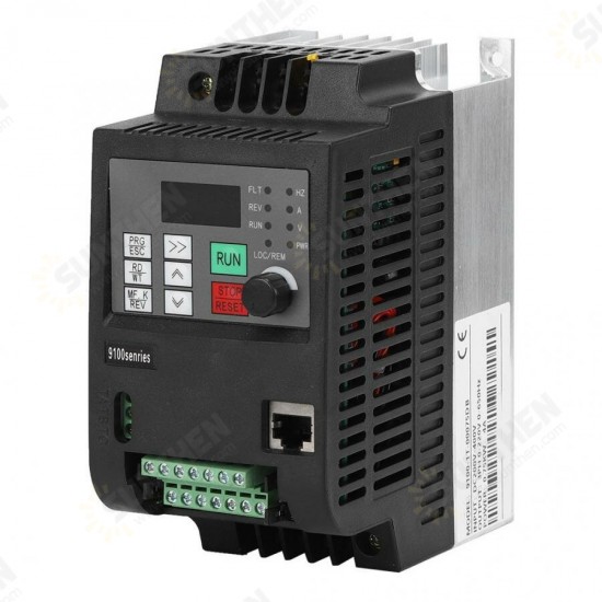 2.2KW 380V Solar Pump Frequency Inverter 1 To 3 Phase Variable Frequency Converter Photovoltaic Speed Control Drive VFD Inverter Frequency DC To AC